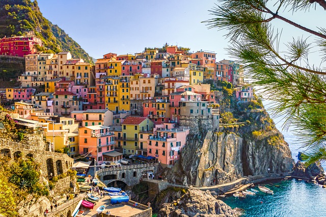 Manarola, Riomaggiore, Ligurie, Cinque Terre, Italia