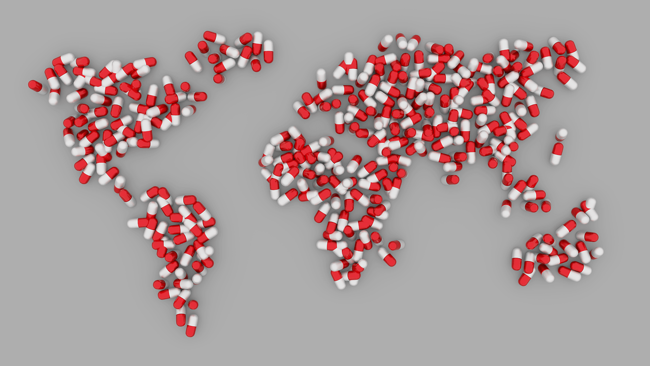 Medicamentos para viajes por el mundo