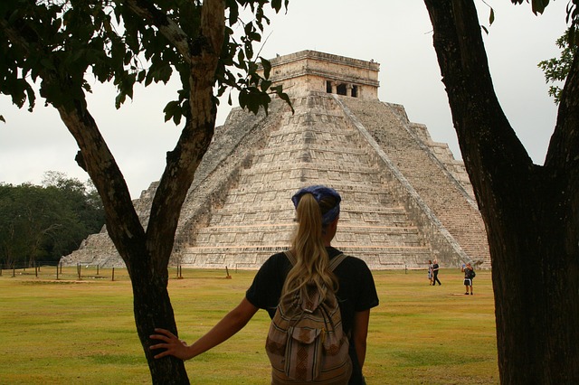 Pyramide Maya de Kukulcán, Yucatán, Mexique