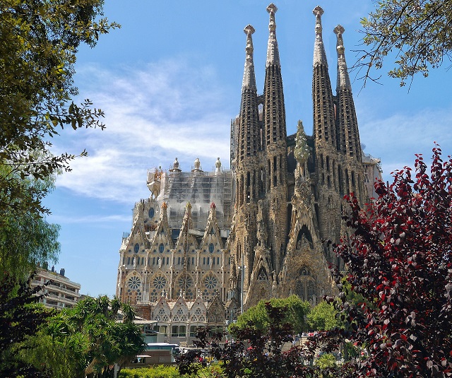 Bacelona, La Sagrada Familia, Antonio Gaudí