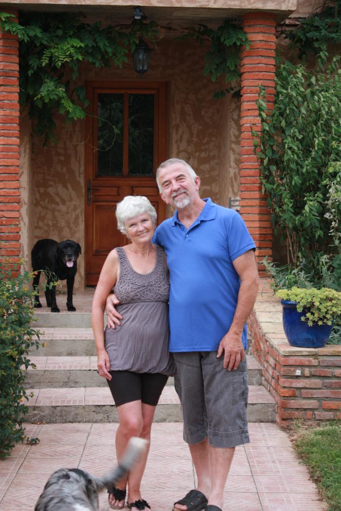 Home sitting Justiniac, France